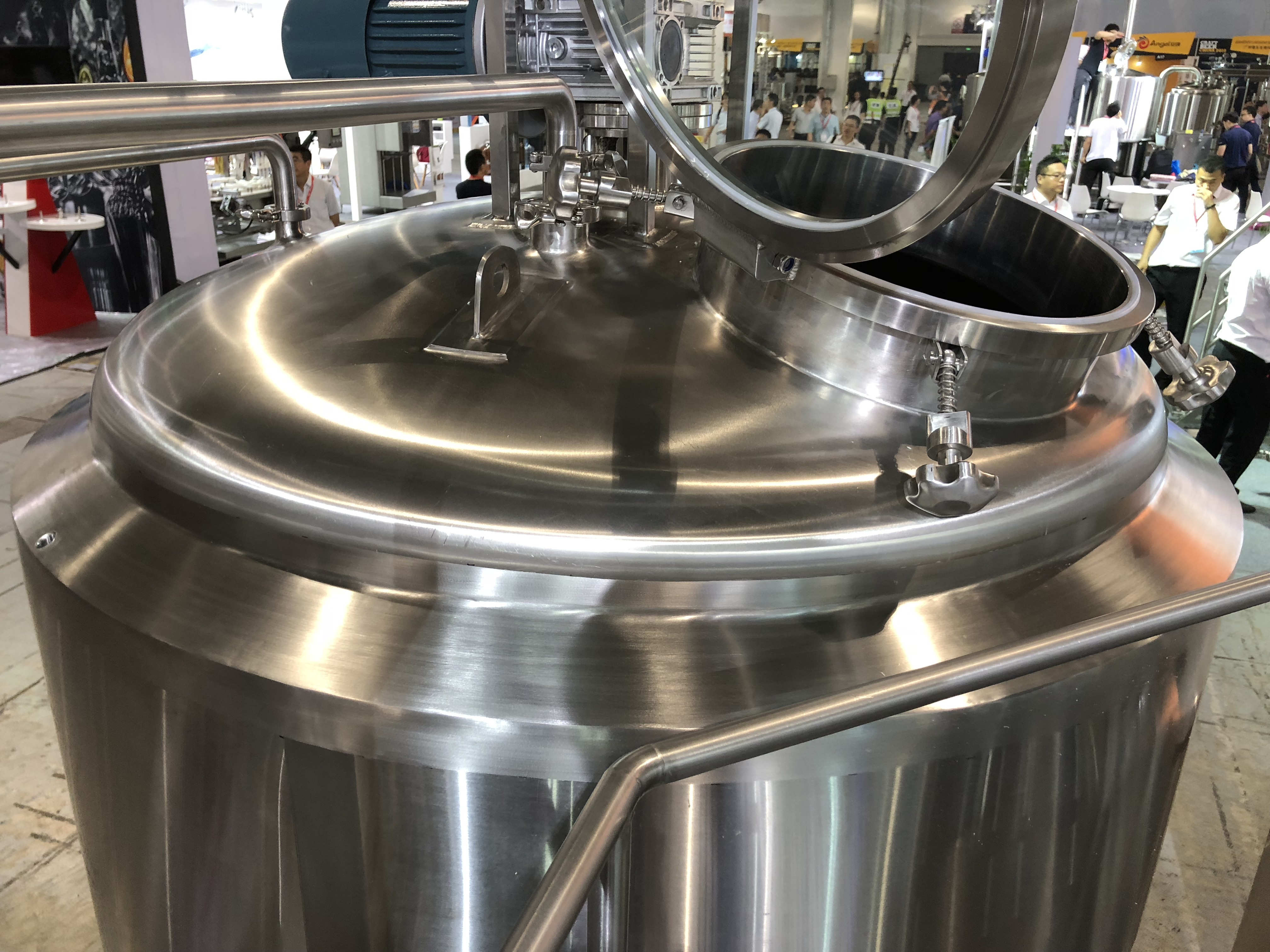 WEMAC 10HL high quality stainless steel commercial beer brewing system with conical fermentation tank